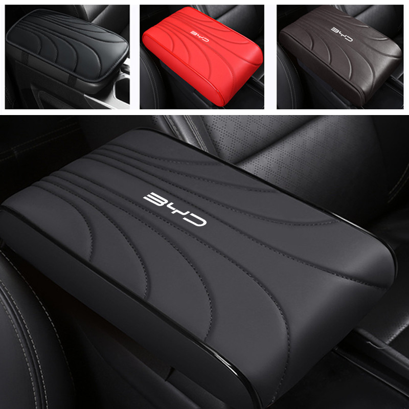 BYD เบาะรองนั่งในรถยนต์เมมโมรี่โฟมกล่องเบาะนั่งกลางรถ กล่องราวจับยามเหมาะสำหรับ BYD Atto 3 Yuan plus Song Plus Dolphin Mini Seal U Han EV