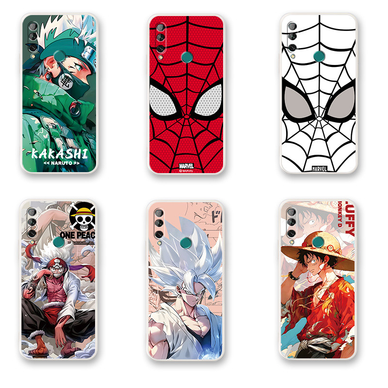 เคสนิ่มสีขาวสําหรับ Huawei Y9 prime 2019 Anticrack Casing คุณภาพสูง TPU ป้องกันแบบเต็มยางซิลิโคนเคสโทรศัพท์
