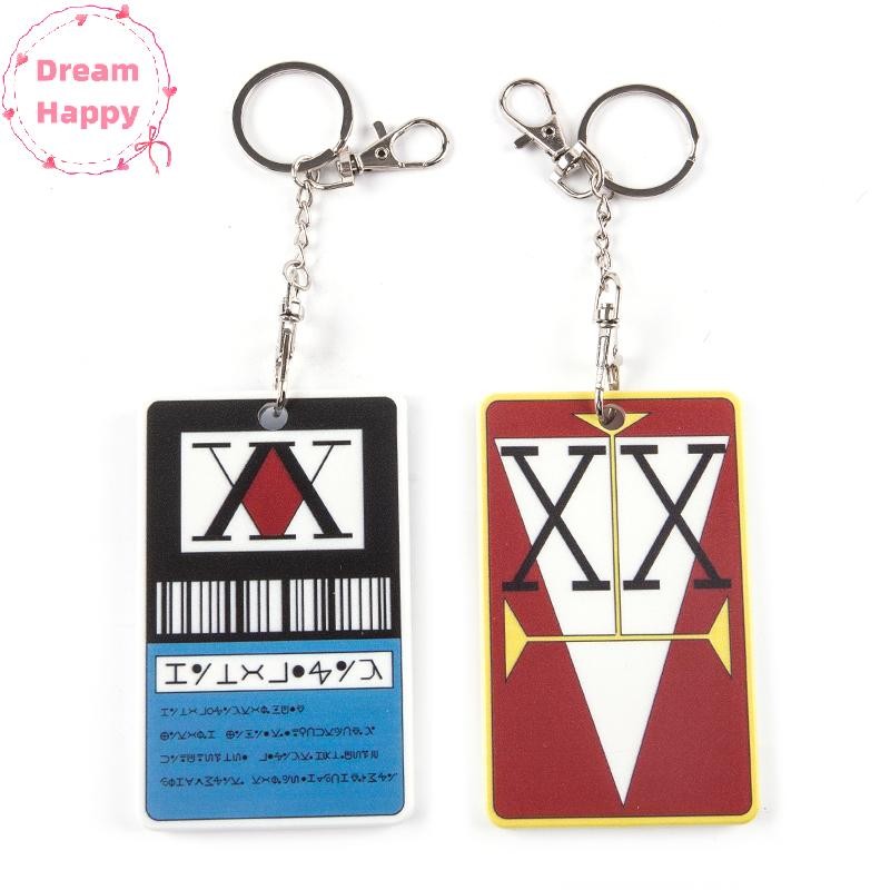 Dreamhappy Hunter x Hunter การ์ดใบอนุญาต GING FREECSS คอสเพลย์ญี่ปุ่นอะนิเมะ Hisoka Kurapika Killua Zoldyck การ์ด PVC คอลเลกชันเครื่องแต่งกาย Props TH