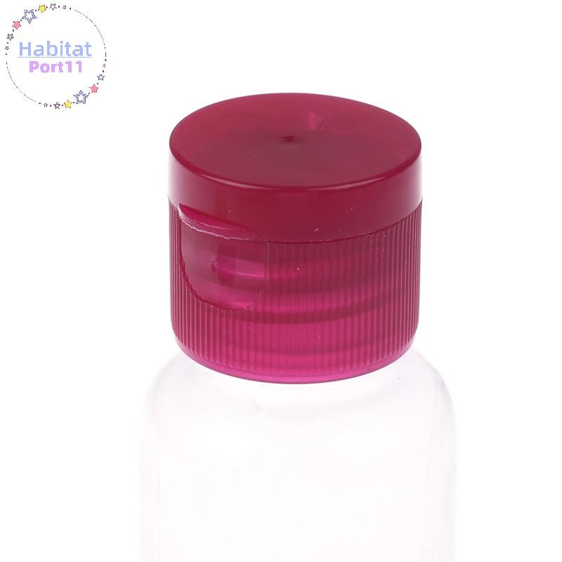 Habitatport Travel Bottles Kit แบบพกพาแยกตัวอย่างเครื่องสําอางขวดเปล่าชุด Skincare Water Lotion แชมพูครีม th