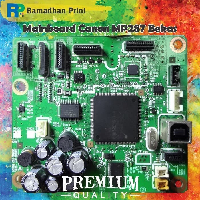 เมนบอร์ด Mother Board เครื่องพิมพ์อะไหล่ Canon MP287