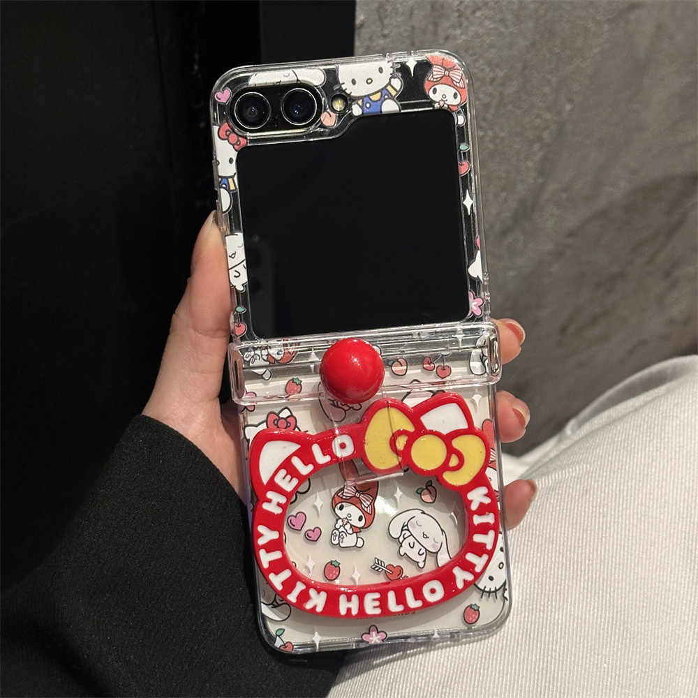 เต็มหน้าจอ Naughty Elf รวมทุกอย่างสําหรับ Samsung Galaxy Z Flip7 FE 6 5 4 3 ป้องกันความคิดสร้างสรรค์จี้สําหรับ Samsung Anti-collision ปลอก - รูปที่ 2