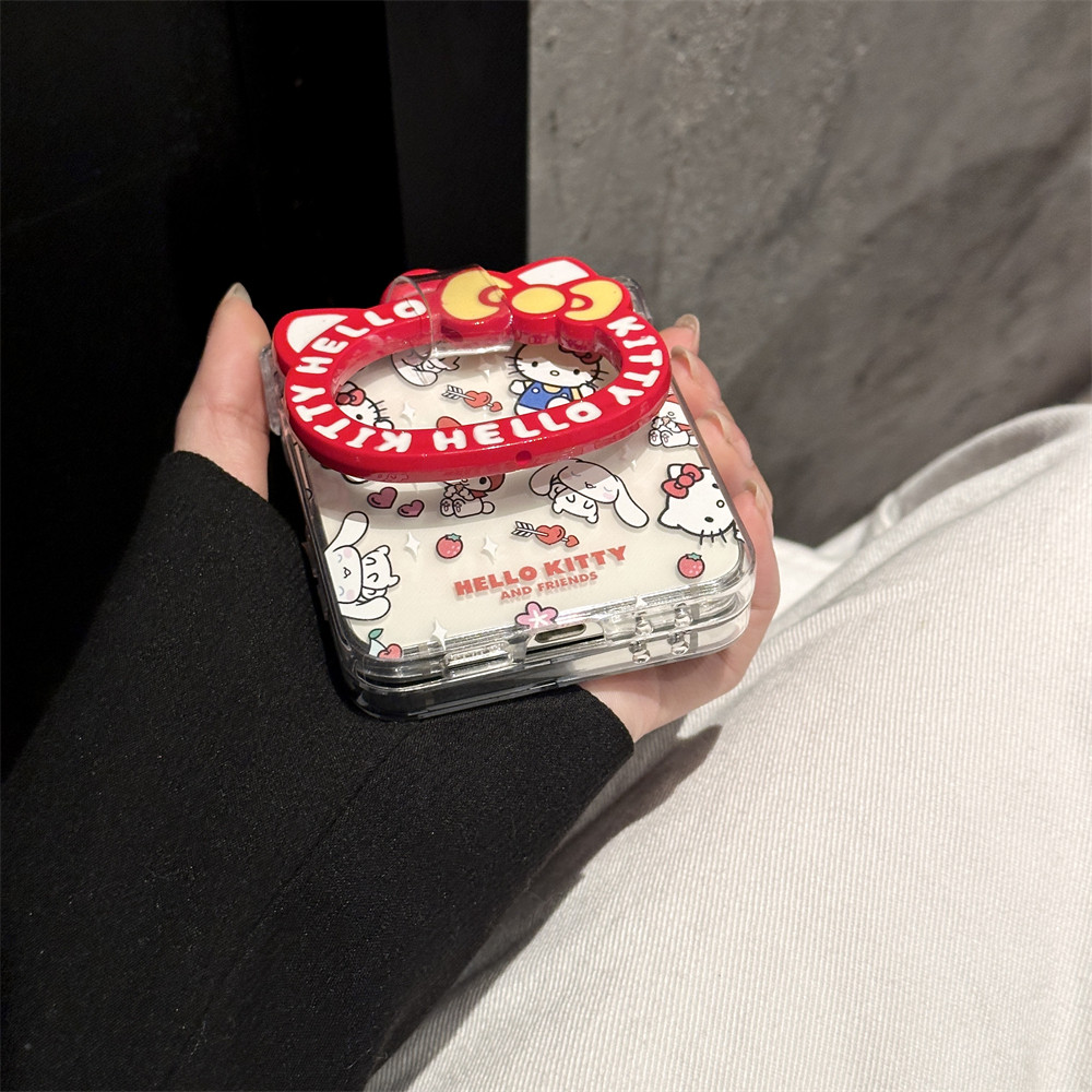 เต็มหน้าจอ Naughty Elf รวมทุกอย่างสําหรับ Samsung Galaxy Z Flip7 FE 6 5 4 3 ป้องกันความคิดสร้างสรรค์จี้สําหรับ Samsung Anti-collision ปลอก - รูปที่ 6