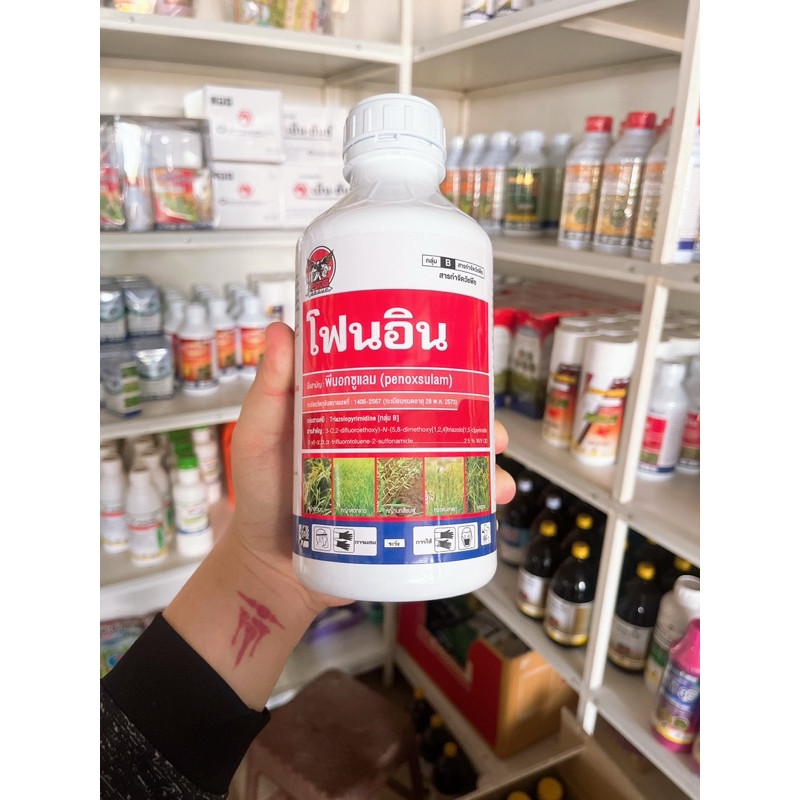 👩🏻‍🌾 โฟนอิน (พีนอคซูแลม 2.5% OD) กำจัดหญ้าข้าวนก ดอกขาว กระดูกไก่ ผักปอดนา หนวดปลาดุก กกทราย กกสามเหลี่ยม กกขนาก