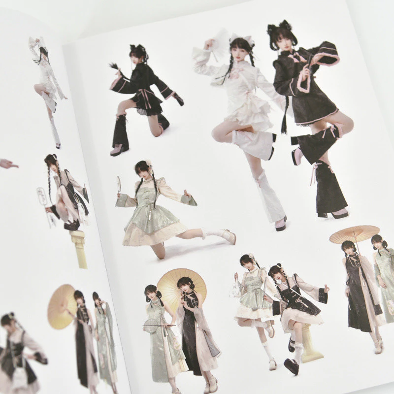 หนังสืออ้างอิงโครงสร้างร่างกายมนุษย์และท่าทางแฟชั่นสวมใส่ thumbnail 9