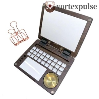 กระแสน้ําวนพัลส์ จานสีสีน้ําพับ,กล่องสีน้ําไม้เปล่าแบบพกพา,อ…