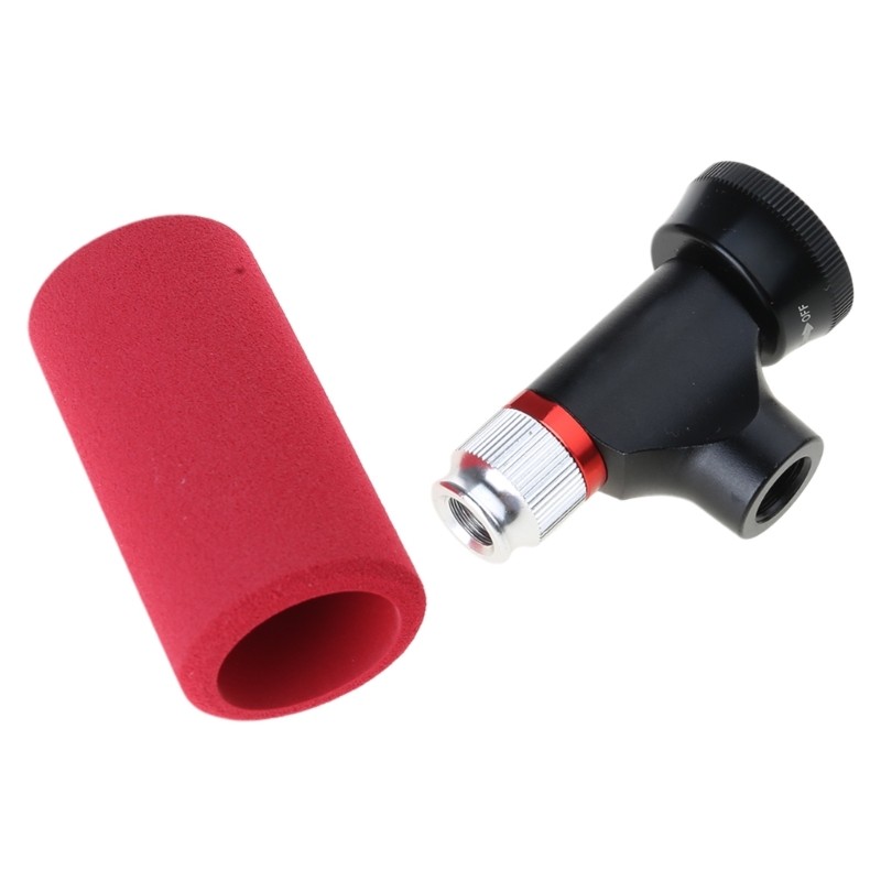 Amony CO2 Inflator หัวจักรยาน Tyre ปั๊มเปลี่ยน CO2 จักรยานยางปั๊ม Tyre Filler