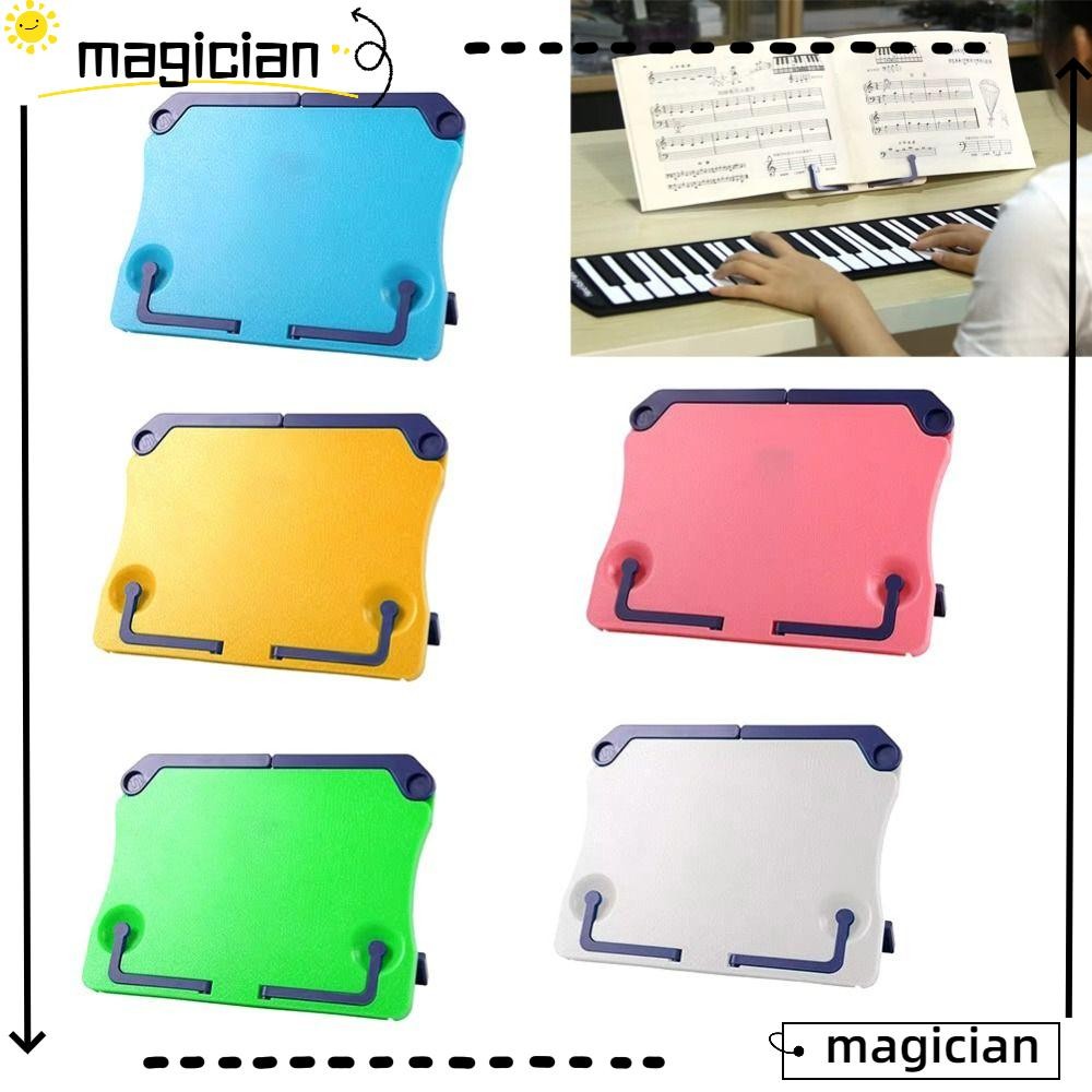 MAG ขาตั้งเพลงแบบพับได้,ที่วาง Cookbook แบบพกพาOrganizerขาตั้งอ่านหนังสือ,BookendเปียโนScoreขาตั้งเครื่องดนตรีอุปกรณ์เสริมขาตั้งหนังสือสําหรับแท็บเล็ต/