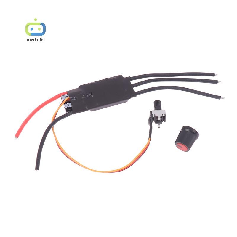 [maygood] 6.5V-27V BLDC 3-Phase Brushless Motor Driver Hallless Motor Drive Board Speed Controller พร้อม Potentiometer {TH}