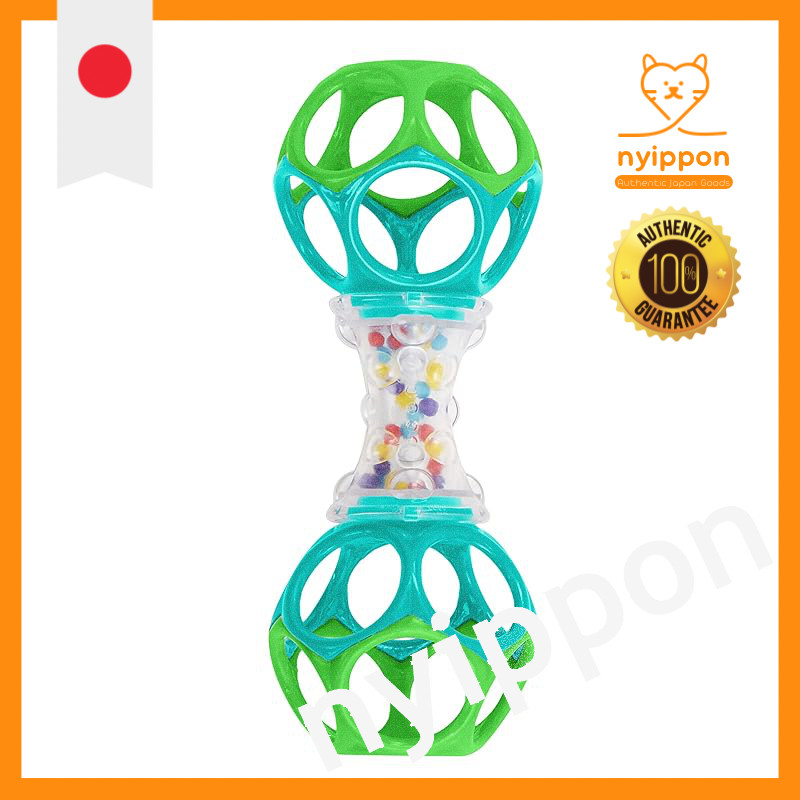 Bright Starts Oball O-Shaker 【0 Months+】 Rattle Teether 81107