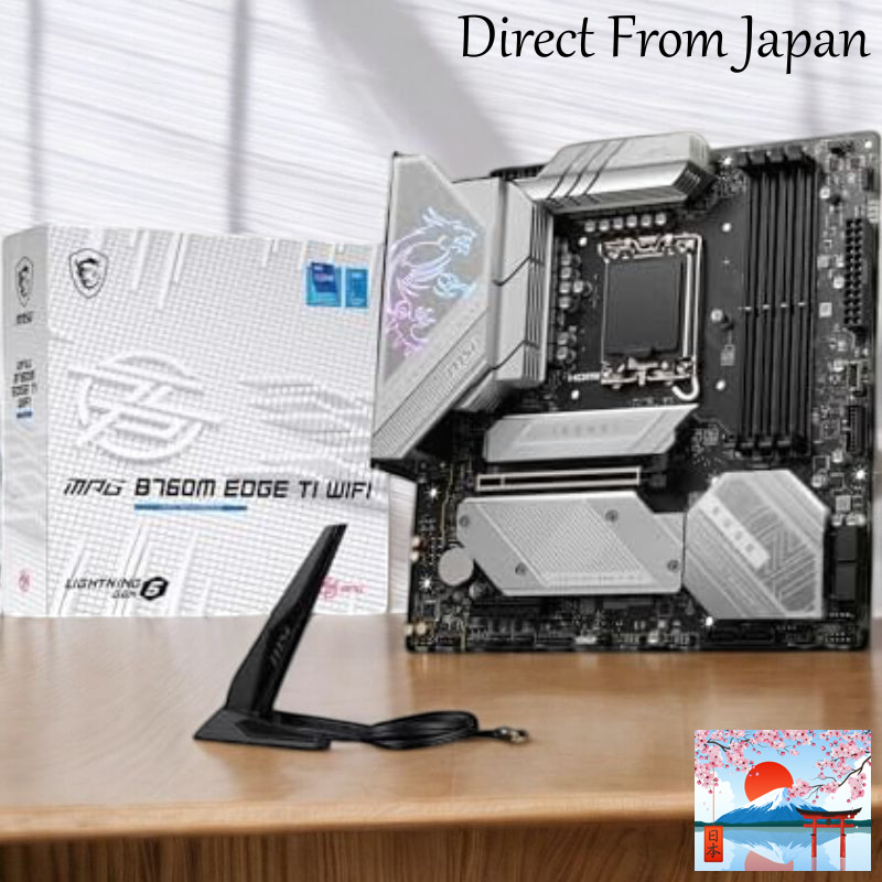 MSI MPG B760M EDGE TI WIFI Intel 14th/13th/12th Gen Core Processor Compatible LGA1700 DDR5 B760 Chip