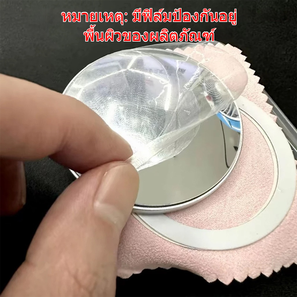 Universal แบบพกพากล้องด้านหลัง Selfie Mirror ฐานแม่เหล็กพร้อมแผ่นแม่เหล็กสําหรับเซลฟี่มุมกว้าง Vlogging - รูปที่ 3