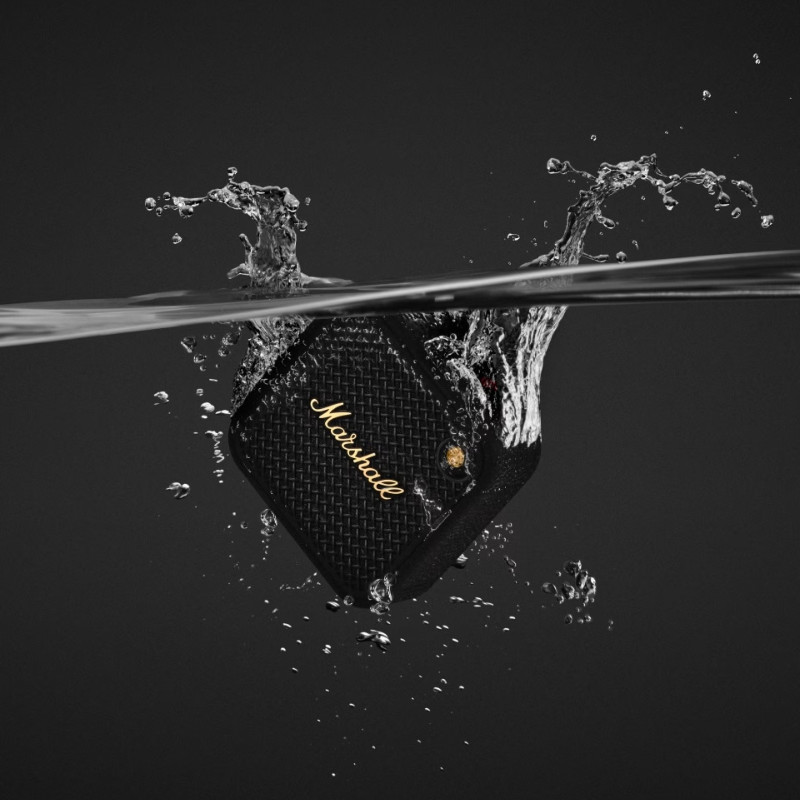 MARSHALL ลำโพงบลูทูธ รุ่น Willen II สี Black & Brass