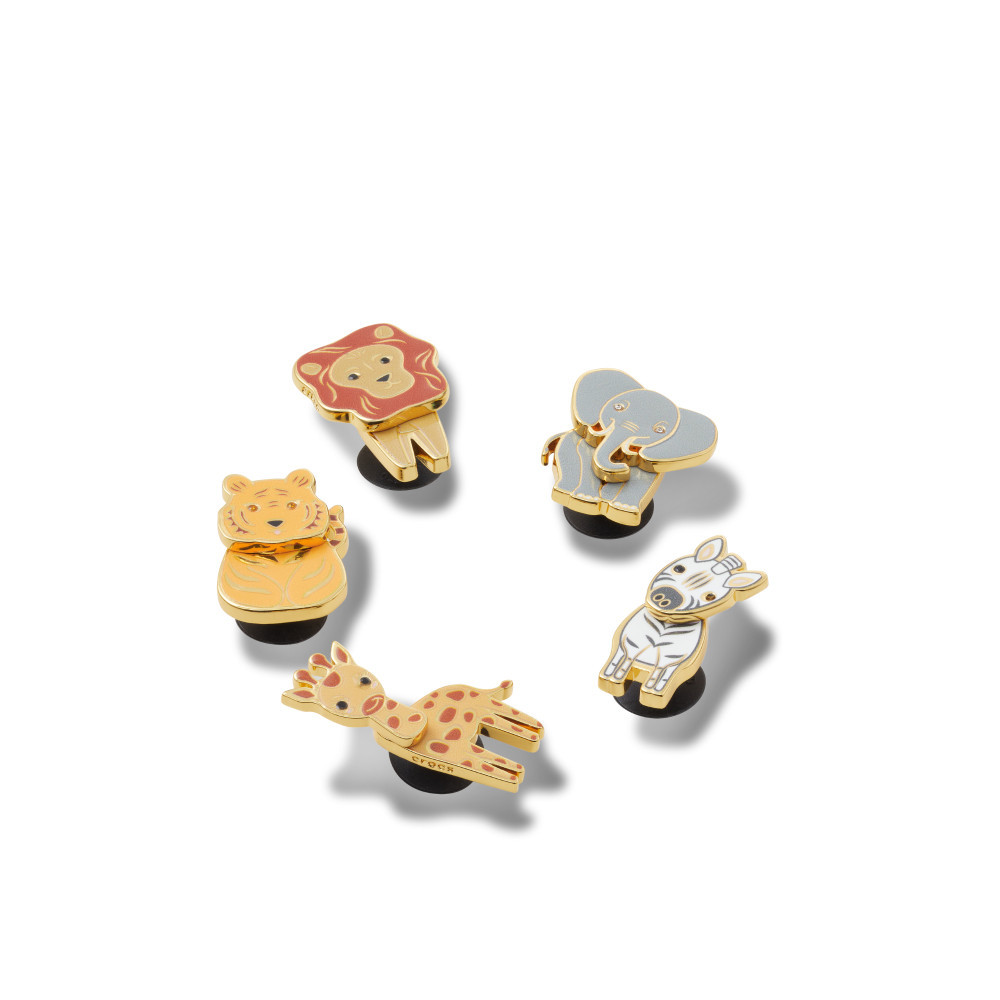 CROCS ตัวติดรองเท้า JIBBITZ™ ENAMEL SAFARI 5 PACK รุ่น 10015527