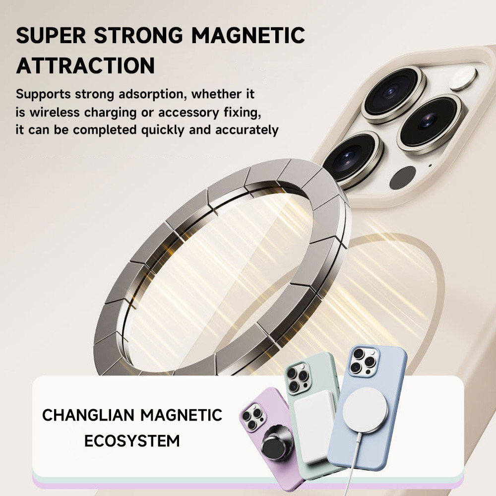 Liquid Silicone Magnetic เคสทรศัพท์  for iPhone 13 17 11 15 12 16 Pro Max 14 Air 16promax 13promax เคสโทรศัพท์มือถือ ราคา ถูกที่สุด ดีลบีเคเค แกลเลอรีภาพที่ 3