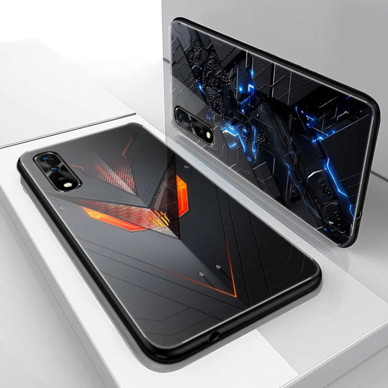 สําหรับ Vivo iQOO Neo กรณีกระจกนิรภัย Hard ปกหลังสําหรับ Vivo iQOO Neo สําหรับ iQOO Neo 2 2T 3 3T Ne