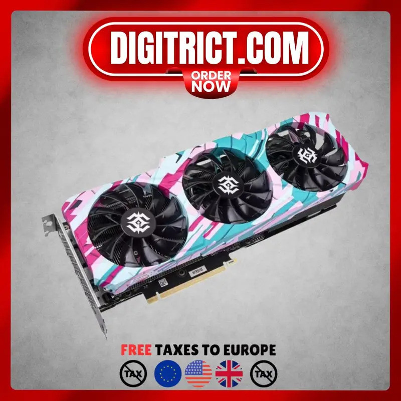 2024 การ์ดวิดีโอ ZOTAC GeForce RTX 3060 Ti 8GD6 X-GAMING GDDR6 256bit มือสอง GPU การ์ดกราฟิก RTX 306
