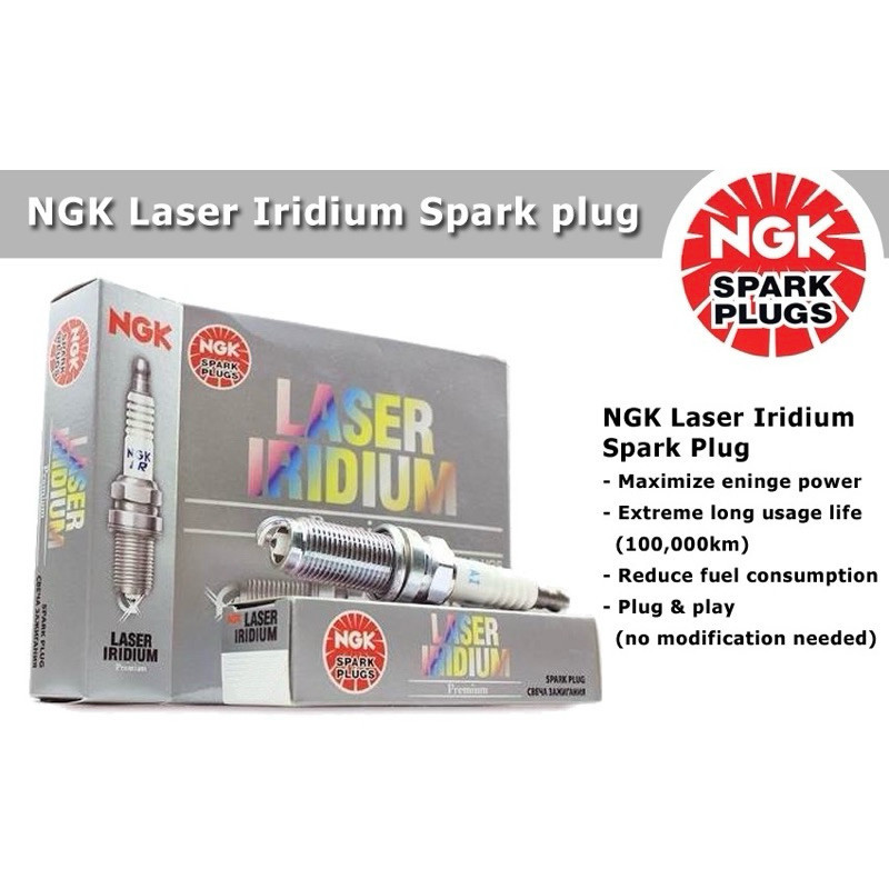 CR9EIA-9 CR9 NGK Laser Iridium spark plug สําหรับ Kawasaki Versys, Z650 Z1000 ZX-10R Suzuki GSX GSZ 