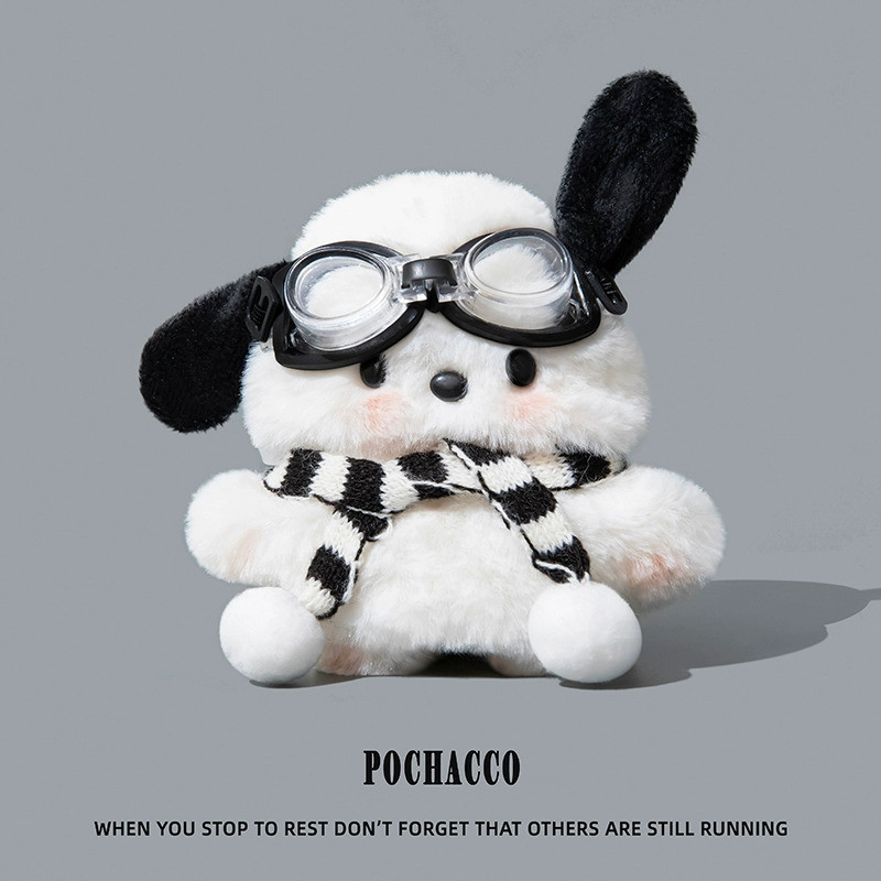 [G-Plus Studio] เคสหูฟังตุ๊กตา Pacha Dog เหมาะสําหรับเคสป้องกัน airpods4