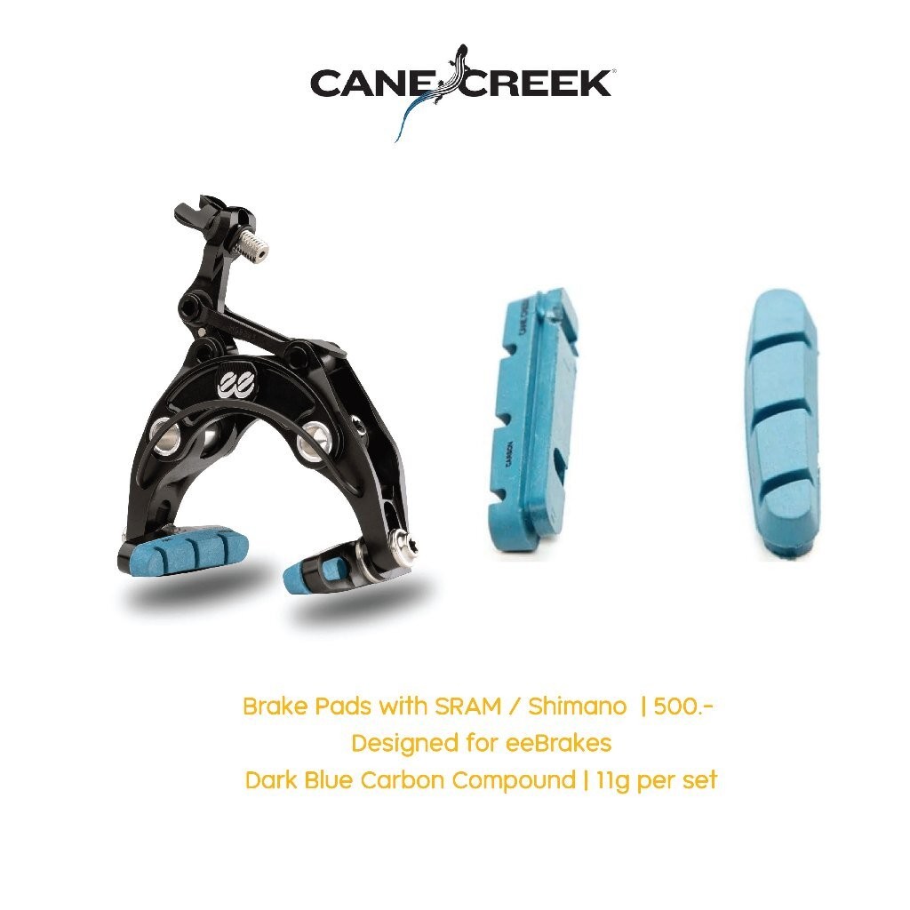 CaneCreek ผ้าเบรคสำหรับล้อคาร์บอน เสือหมอบ ee brake