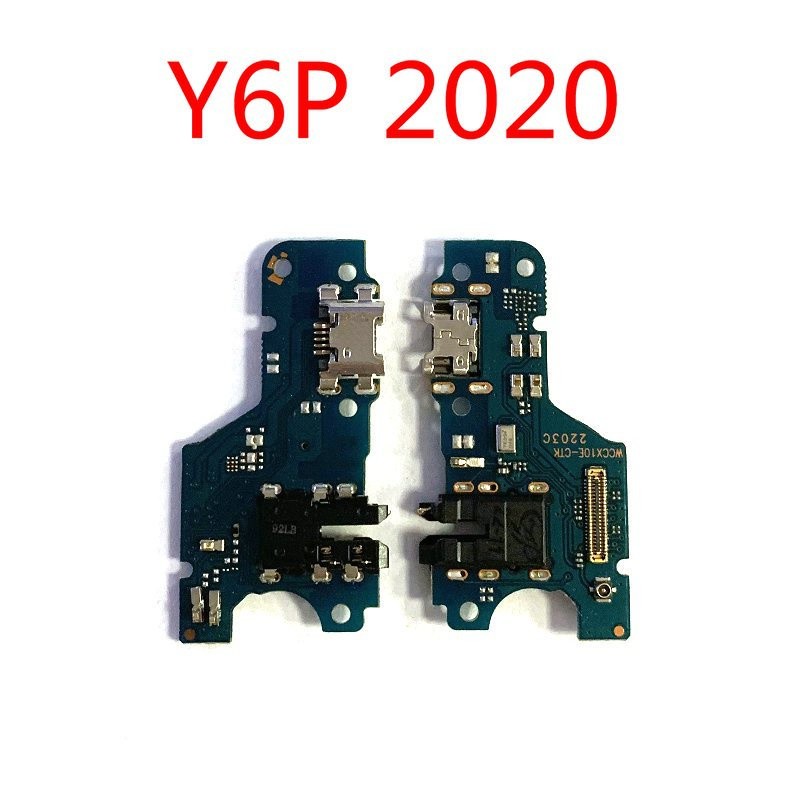 Fast Charging สําหรับ Huawei Y6P 2020 USB Quick Charger Connector Flex Cable ไมโครโฟน USB ชาร์จ Dock PCB Board Flex Cable อะไหล่ซ่อม