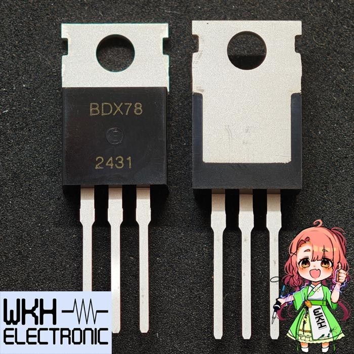 EWR27 BDX78 BDX 78 PNP SILICON ERITAXIAL-BASE POWER ทรานซิสเตอร์