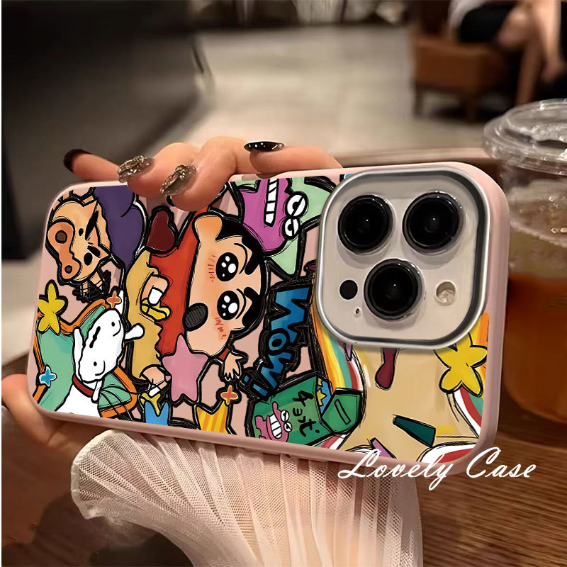 ปลอกสําหรับ Huawei X8B X9B Honor X9C X9A X8A X8 Honor X7C X7B X7A X7 Honor 200 Pro 5G 200 Lite Honor X6A X6B X5 Plus X5B Shin Chan ปกหลังเคสโทรศัพท์