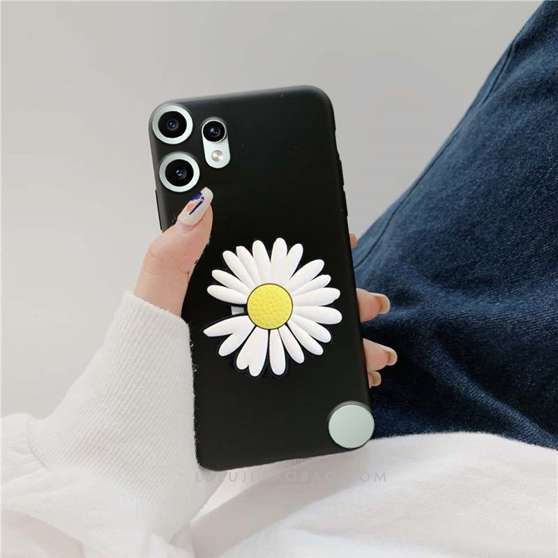 เคสโทรศัพท์สําหรับ NothingPhone CMF โทรศัพท์ 2 Pro ฝาหลังแฟชั่นการ์ตูน chrysanthemum Soft Stand กันฝ