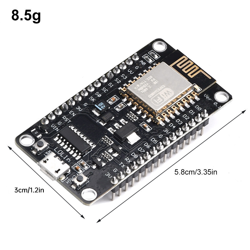 NodeMCU V3 Lua WIFI Module ESP8266 ESP-12E NodemcuV3 บอร์ดพัฒนาโปรแกรม มี Wifi ในตัว