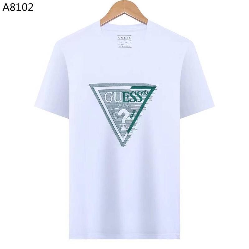 Xs-3xl เสื้อยืด Guess คุณภาพระดับพรีเมียม Desigh 100% Cotton Casual Loose Print (Unisex)