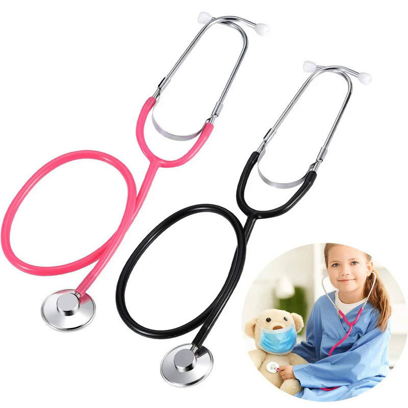 Kids Stethoscope Toy Working Nursing Real Stethoscope Doctor Kit for Kids Role Play Pretend Game Doc