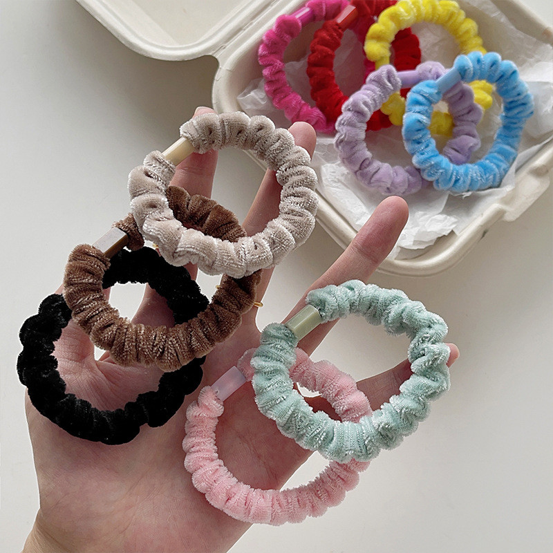 Canary Hair Circle Simple Basic Fashion High Elastic Head Rope Rubber Band Hair Accessories Woman