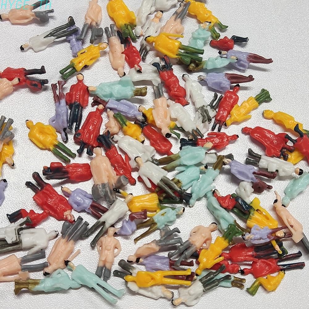 [HYGETH]Model Person Mixed Batch Randomly Sent 1:75 Scale For Model Trains Layout[Ready stock]