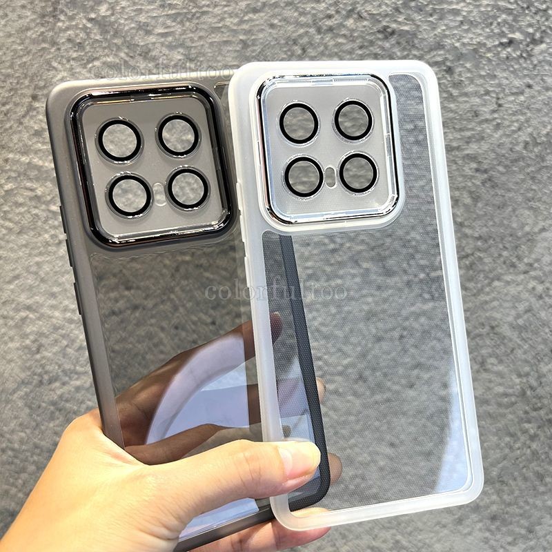 Iqoo 13 5G สําหรับ Vivo iQOO 13 5G 2024 เคสโทรศัพท์ Soft Clear Square Plated สําหรับ iQOO13 คู่ซิลิโ