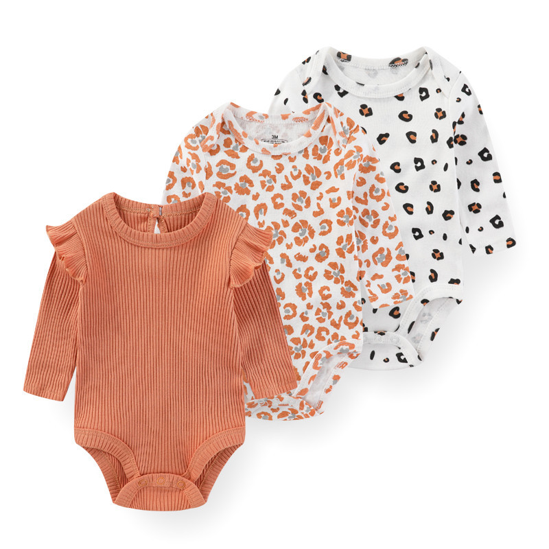 คิดดี้ซูม ชุดจั๊มสูทเด็กชายและเด็กหญิงแฟชั่นการ์ตูน 3 ชิ้น ผ้าฝ้าย 100% ชุดเด็กแรกเกิด - รูปที่ 2