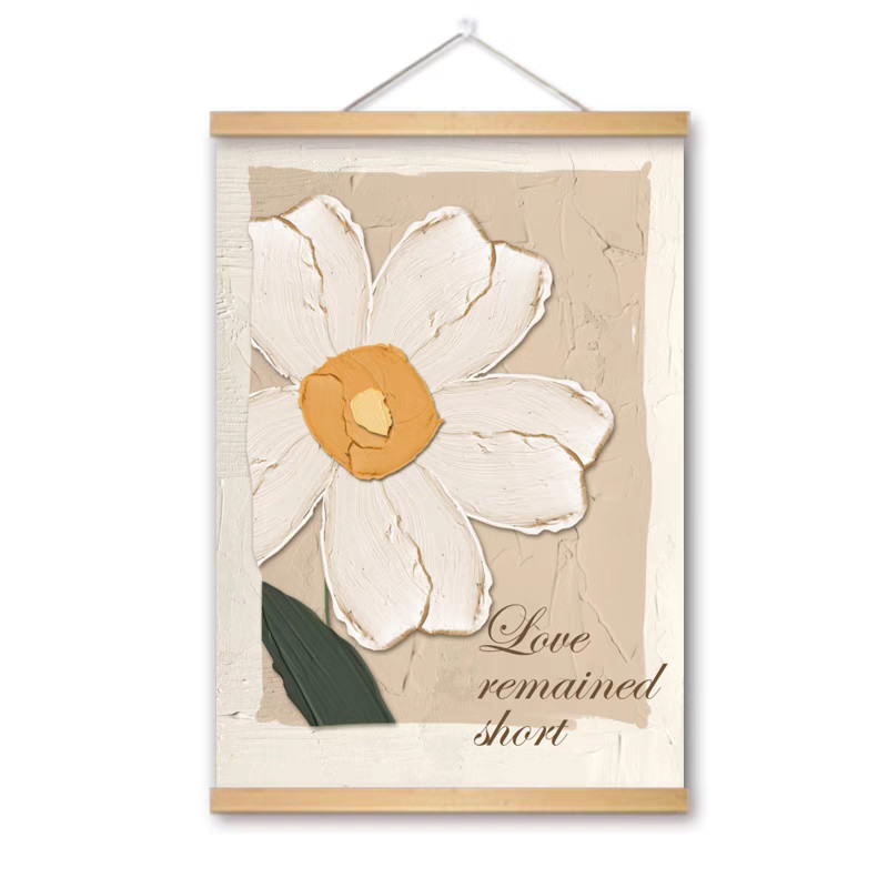 อิน สไตล์ครีมสไตล์ห้องนั่งเล่นภาพวาดผนังห้องรับประทานอาหารข้างเตียงตกแต่งผนังภาพวาดห้องนอนเมตรกล่องบล็อกแสงหรูหรา - รูปที่ 6