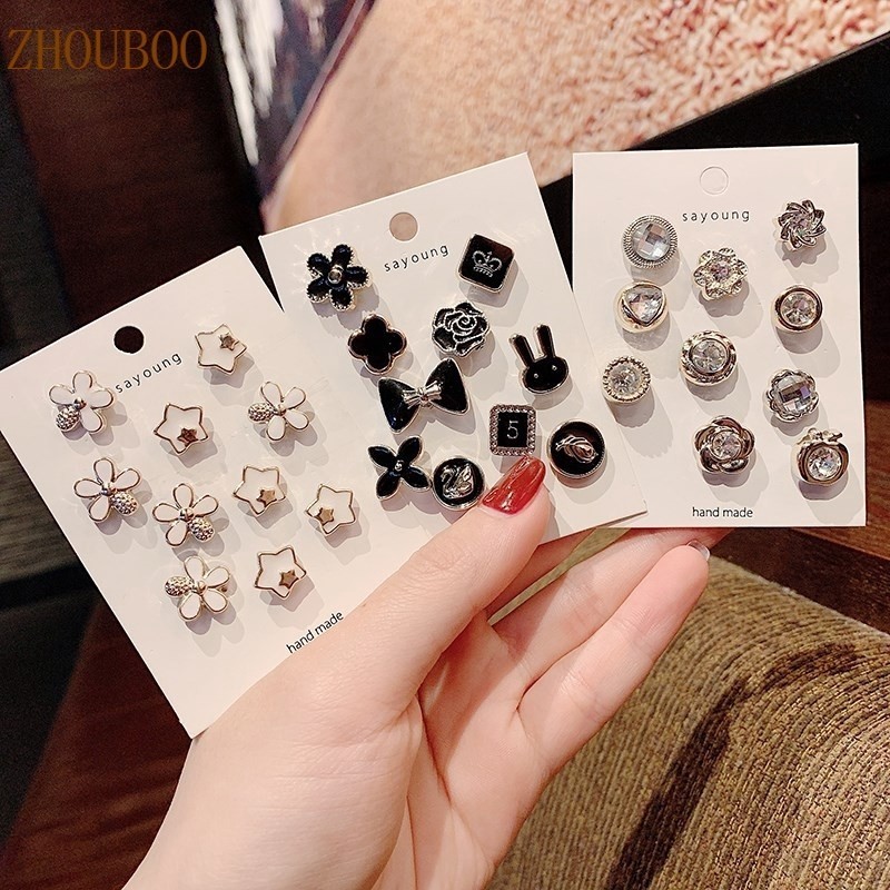 เข็มกลัดสไตล์เกาหลี  10 ชิ้น / ชุดBrooches & Pins