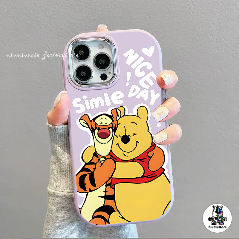 Case Bear เคสโทรศัพท์ For VIVO Y33S Y20 Y36 Y78 Y27 Y3 Y15 Y100 Y17S Y33T T1X Y33S V27 Y15S V30 S18 Y53S Y22S Y50 Case - รูปที่ 3