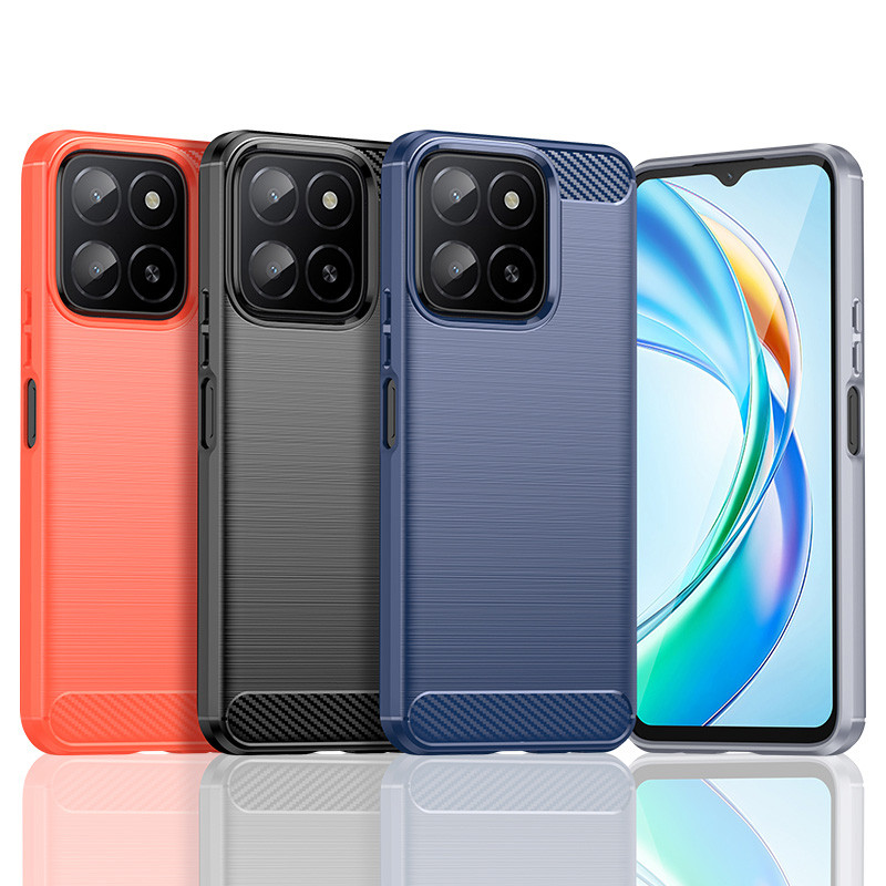 สําหรับ Honor X5b / X5b Plus Ultra Slim Brushed Texture กันกระแทก Soft TPU Case Cover