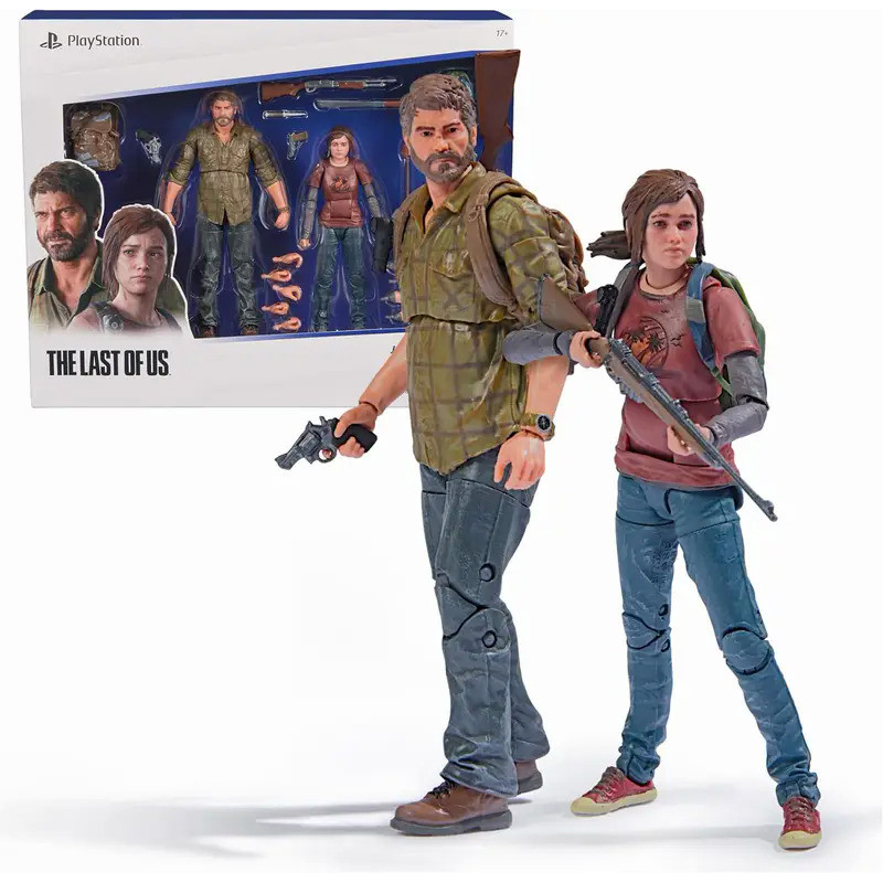PlayStation Spin Master Toys The Last of Us Joel and Ellie 6”Action Figure 2 Pack PS5 Collector Gara