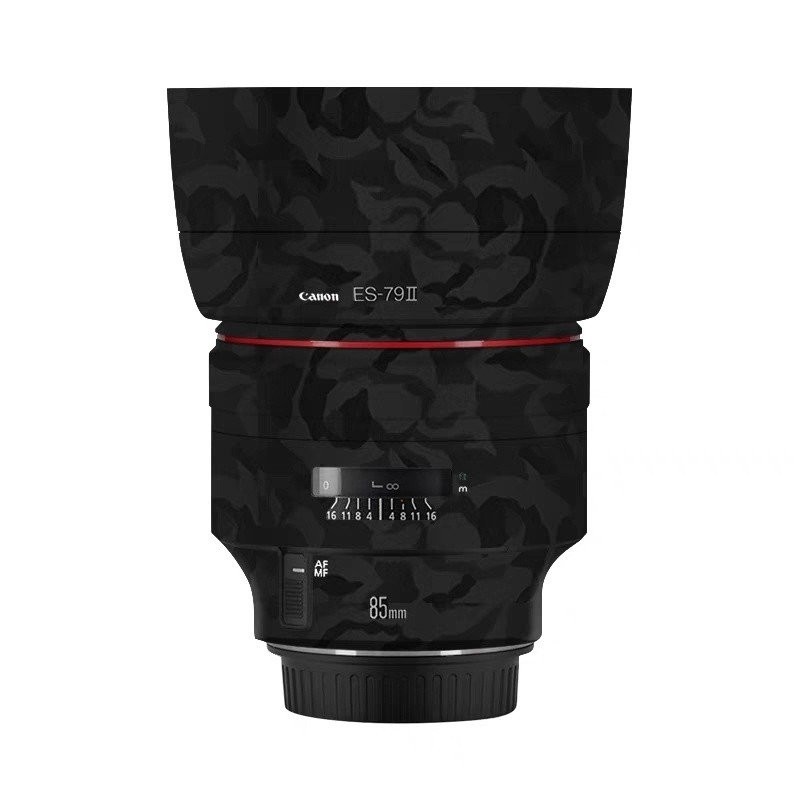 ลาเดินเล่นสำหรับ Canon ef85f1.2สติกเกอร์รุ่นที่สองฟิล์มเลนส์ฟิล์มกันรอยสีคลุมทั้งเครื่องกาวไร้รอย