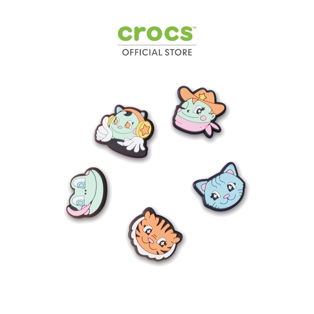 CROCS ตัวติดรองเท้า JIBBITZ KAWAII CARTOONS 5 PACK รุ่น 10012952
