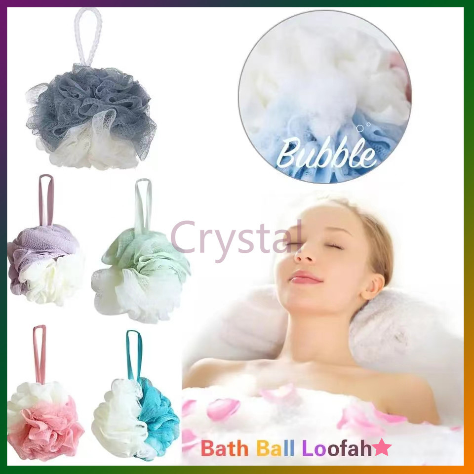 Crystal ใยขัดตัว ฟองน้ำขัดตัว ฟองน้ำอาบน้ำ ไนลอนขัดผิว ตีฟอง