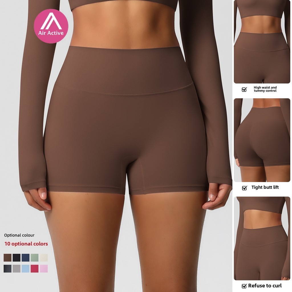 Yoga Sports Shorts High Waist Hip-lifting Moisture-wicking
