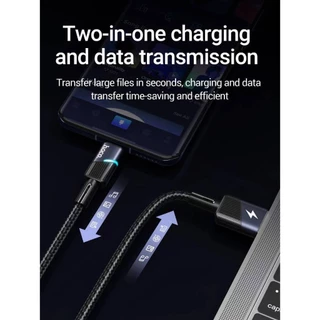 HOCO HK57 สายชาร์จ ตัดไฟอัตโนมัติ สำหรับ iOS / Type-C / Micro ถนอมแบต ซิงค์ข้อมูลได้ จ่ายไฟ 3A hc7