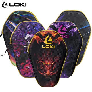 Original LOKI ไม้ปิงปองแบบพกพา Ping Pong Bat Bag EVA Hard Casing Paddle Pouch