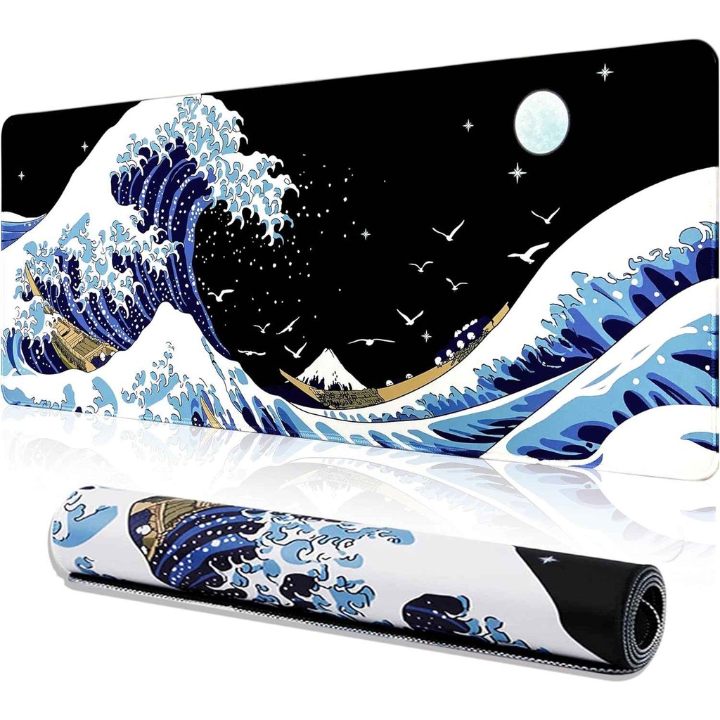 Gaming MousePadแผ่นรองเมาส์ คีย์ลัดไทย ขนาดใหญ่ 60X30 cm และลายอื่นๆ เยอะ เยอะ เกมส์มิ่ง