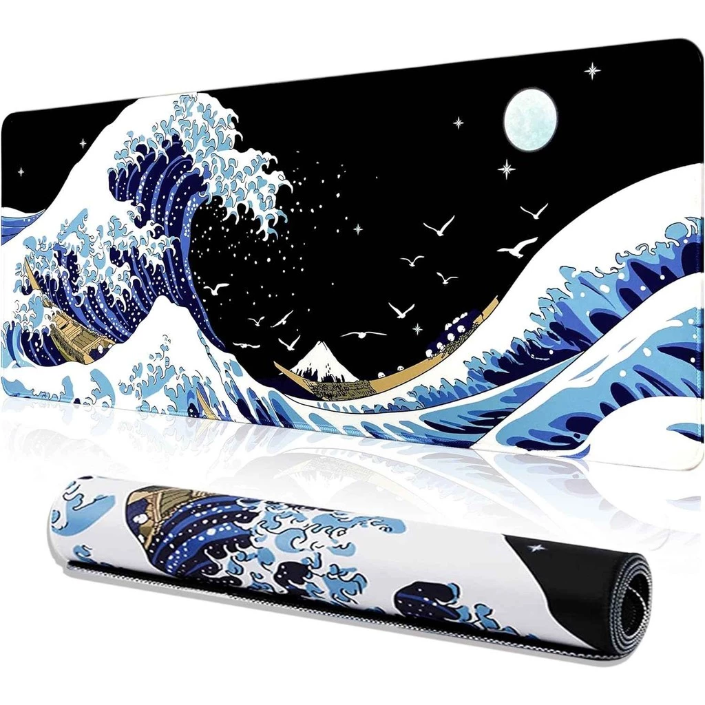 Gaming MousePadแผ่นรองเมาส์ คีย์ลัดไทย ขนาดใหญ่ 60X30 cm และลายอื่นๆ เยอะ เยอะ เกมส์มิ่ง