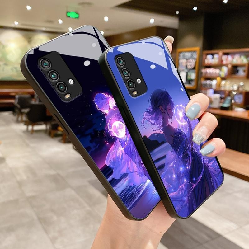 เหมาะสำหรับ Redmi Note 9 4G Pro Max 9S Note 10 5G Lite Note 11 Note 8 กรณีโทรศัพท์ป้องกันการตกเคส Si