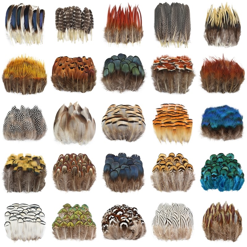 นกยูงธรรมชาติไก่เป็ดไก่ขนขนาดเล็ก Dream Catcher Goose Cock Feathers สําหรับเครื่องประดับทํา Diy Carnival หัตถกรรมอุปกรณ์ตกแต่ง